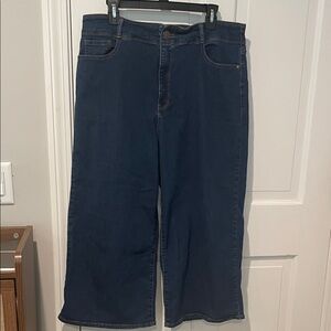 Gloria Vanderbilt Dark Blue Flare Jeans